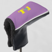 Blasslila Golf Headcover (3/4 Vorderseite)