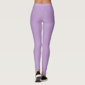 Blasslila Leggings (Rückseite)