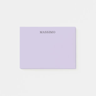 Blasslila Professionell Einzigartig Klassisch Eige Post-it Klebezettel