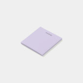 Blasslila Professionell Einzigartig Klassisch Eige Post-it Klebezettel (angewinkelt)