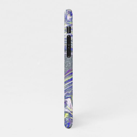 Blassmarmorsklave iPhone Hülle (Linke Seite)