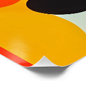 Blassöle - Ken Gage Abstrakt Poster (Ecke)