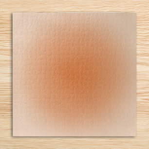 Blassorange Aura Ombre Puzzle
