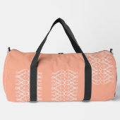 Blassorange groß duffle bag (Vorderseite)