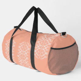 Blassorange groß duffle bag