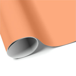 Blassorange passend zu unseren orangen Sets Geschenkpapier