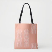 Blassorange-Tote Tasche (Vorderseite)