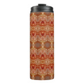 Blasspeachy Ikat 4 Thermosbecher (Vorderseite)