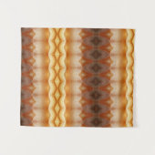 Blasspeachy Ikat 6 Wandteppich (Vorderseite (Horizontal))