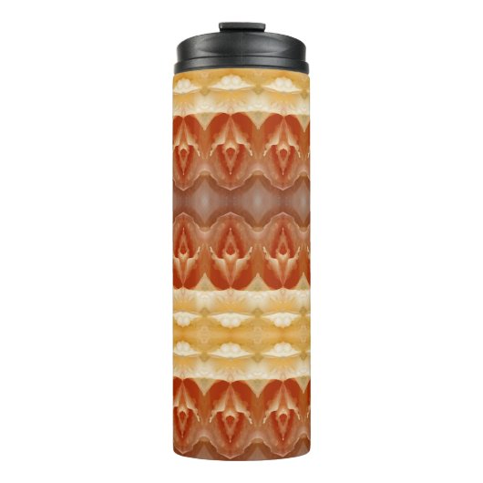 Blasspeachy Ikat 9 Thermosbecher (Vorderseite)