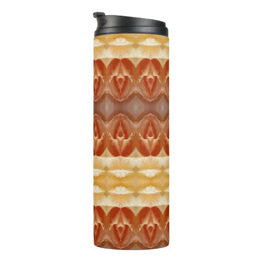 Blasspeachy Ikat 9 Thermosbecher (Nach rechts gedreht)