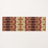 Blasspeachy Ikat 9 Yogamatte (Vorderseite (Horizontal))