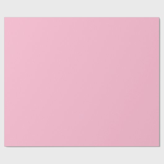 Blasspink Geschenkpapier (Flach)