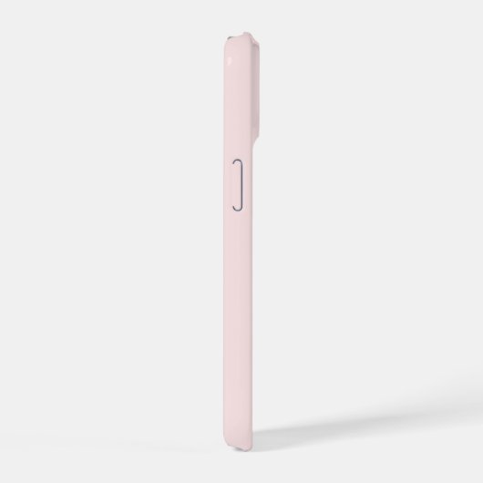 Blasspink iPhone 15 Hülle (Rechte Seite)