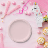 Blasspink Pappteller (Party)