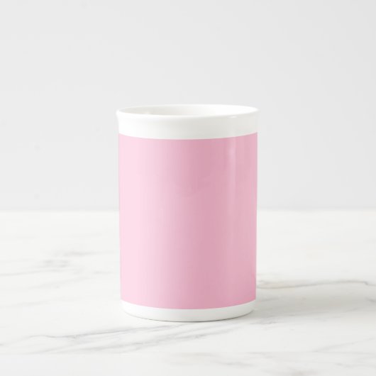 Blasspink Porzellantasse (Vorderseite)