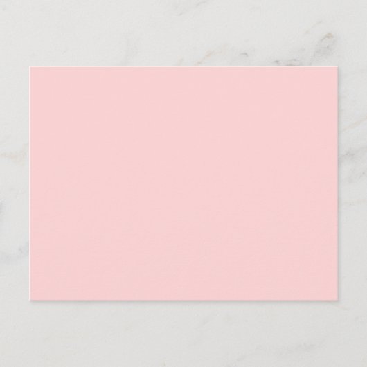 Blasspink Postkarte (Vorderseite)