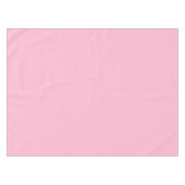 Blasspink Tischdecke (Vorderseite (Horizontal))