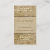 Blassrobuste Visitenkarte (Rückseite)