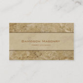 Blassrobuste Visitenkarte (Vorderseite)