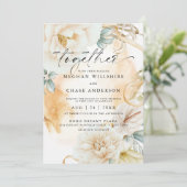 Blassrocotta auf dem Monte San Giorgio Einladung (Stehend Vorderseite)