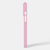 Blassrosa Creme Case-Mate iPhone Hülle (Rückseite / Links)