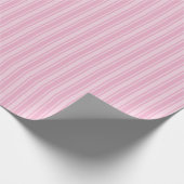 Blassrosa Creme Geschenkpapier (Ecke)