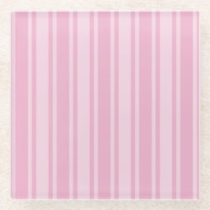 Blassrosa Creme Glasuntersetzer
