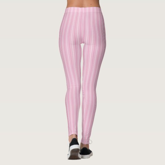 Blassrosa Creme Leggings (Rückseite)