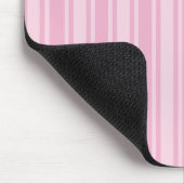 Blassrosa Creme Mousepad (Ecke)