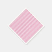 Blassrosa Creme Serviette (Ecke)