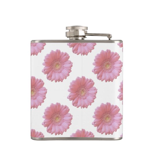 Blassrosa Flachmann (Rückseite)