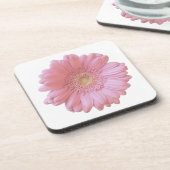 Blassrosa Getränkeuntersetzer (Linke Seite)