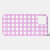 Blassrosa Gingham Case-Mate iPhone-Hülle iPhone Hülle (Rückseite (Horizontal))