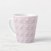 Blassrosa Keramikfliese Milchtasse (Linke Ecke)