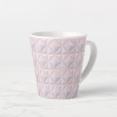 Blassrosa Keramikfliese Milchtasse (Rechte Ecke)
