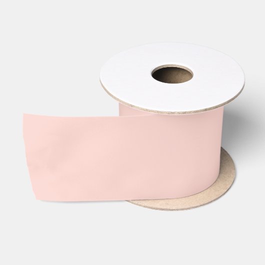 Blassrosa massive Farbe Satinband (Spule)