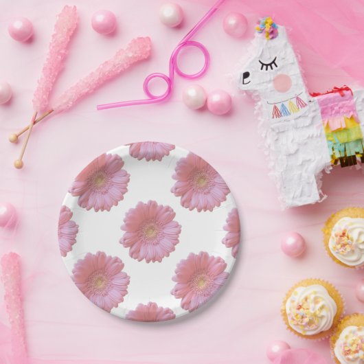 Blassrosa Pappteller (Party)