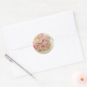 Blassrosa Rose Bouquet Stickers (Umschlag)
