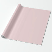 Blassrosa Solid Geschenkpapier (Ungerollt)