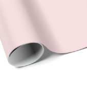 Blassrosa Solid Geschenkpapier (Rolleneckpunkt)