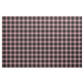 Blassrosa und schwarzes Buffalo-Karomuster Stoff (Fat Quarter (45,7 x 55,9 cm))