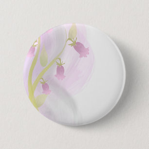 Blassrosa Wasserfarben-Wash Button