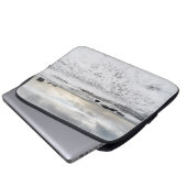 Blassschaumbillige Meeresfrüchte, Island Laptopschutzhülle (Vorne Knopf)