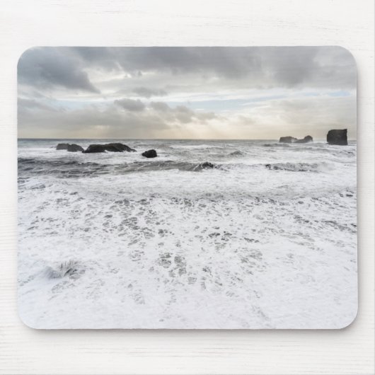 Blassschaumbillige Meeresfrüchte, Island Mousepad (Vorne)