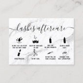 Blässt Nachbearbeitungsbilder mit schicker weißer Visitenkarte (Vorderseite)