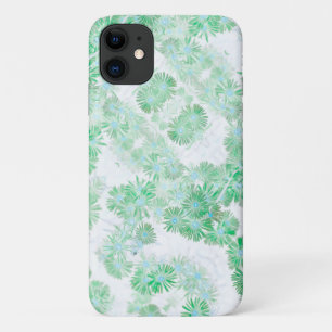 Blasstürkise Pastel Wild Blume iPhone 11 Fall Case-Mate iPhone Hülle