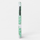 Blasstürkise Pastel Wild Blume iPhone 11 Fall Case-Mate iPhone Hülle (Hinten/Links)