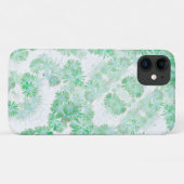 Blasstürkise Pastel Wild Blume iPhone 11 Fall Case-Mate iPhone Hülle (Rückseite (Horizontal))