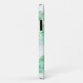 Blasstürkise Pastel Wild Blume iPhone 11 Fall Case-Mate iPhone Hülle (Hinten/Rechts)